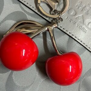 Cherry Red Keychain
